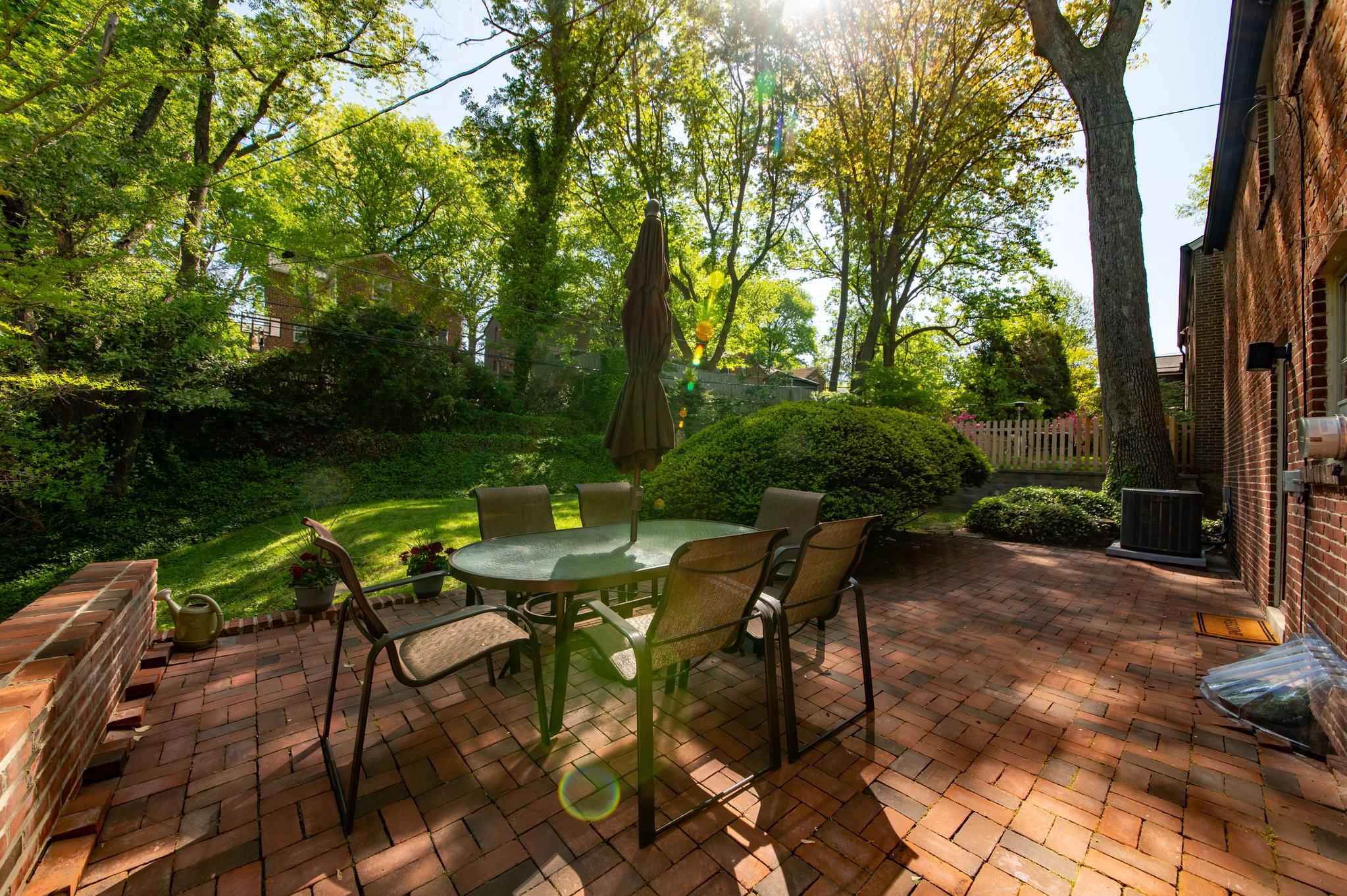 259 Harrogate Road Wynnewood, PA 19096 - Photo 7 of 28 Back brick patio