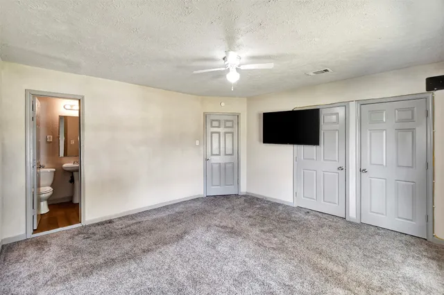 a view of a livingroom with a flat screen tv