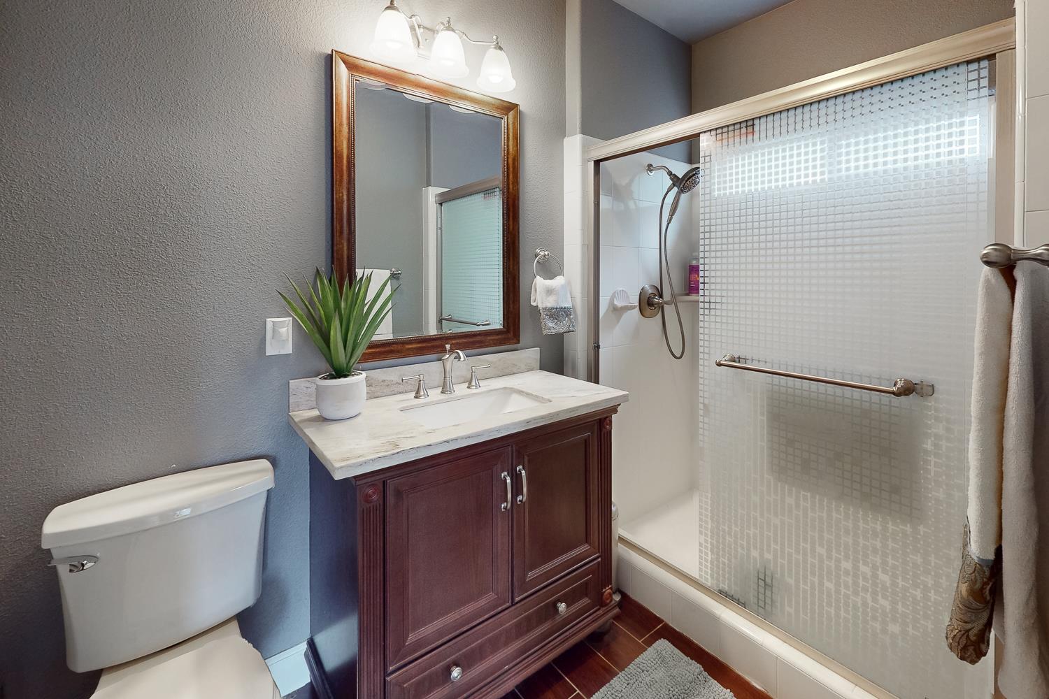 2227 West Ridge Drive Sutter, CA 95982 - Photo 37 of 57 Bath for bedroom 6 (downstairs)