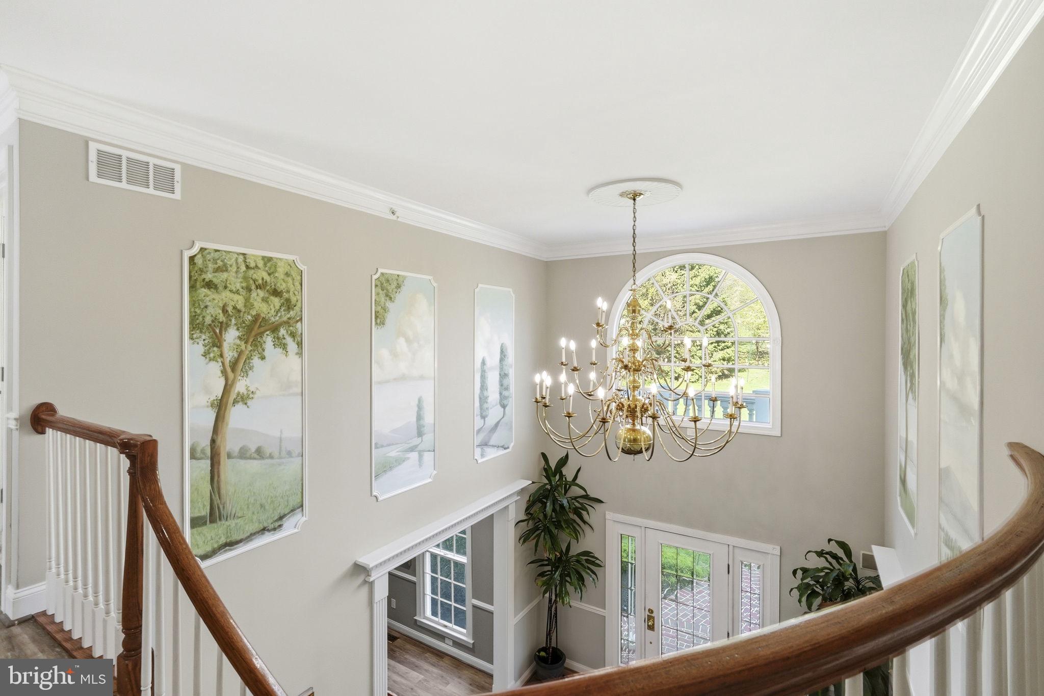 195 Carnoustie Way Media, PA 19063 - Photo 29 of 78 Elegant foyer with artistic charm.