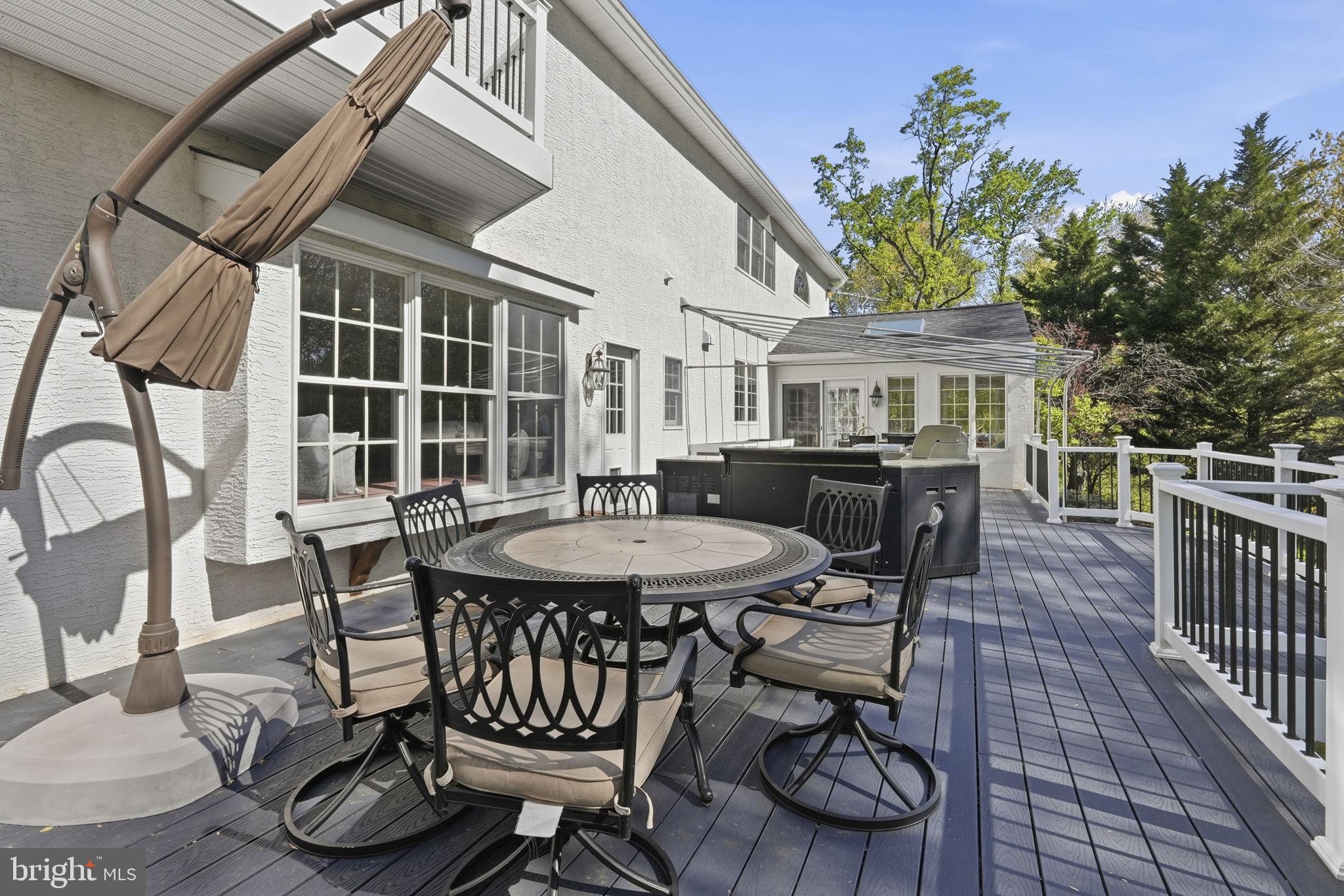 195 Carnoustie Way Media, PA 19063 - Photo 58 of 78 Spacious deck for outdoor gatherings.