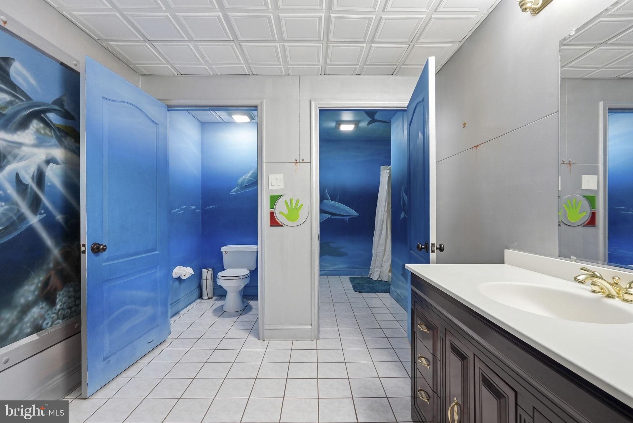 195 Carnoustie Way Media, PA 19063 - Photo 70 of 78 Underwater Oasis: A Unique Bathroom Escape