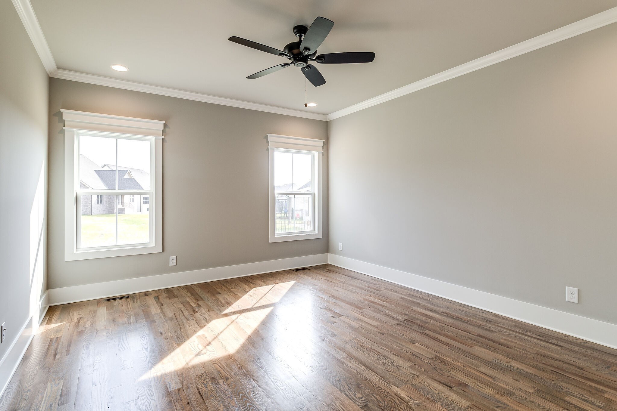 3003 Turnstone Trace Spring Hill, TN 37174 - Photo 15 of 26 a view of empty room with wooden floor and fan