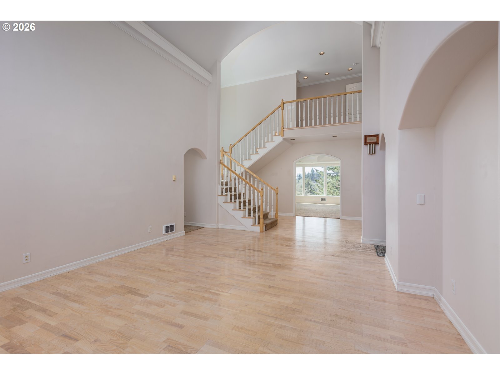 626 North Bayview Loop Waldport, OR 97394 - Photo 5 of 38 a view of an entryway with wooden floor