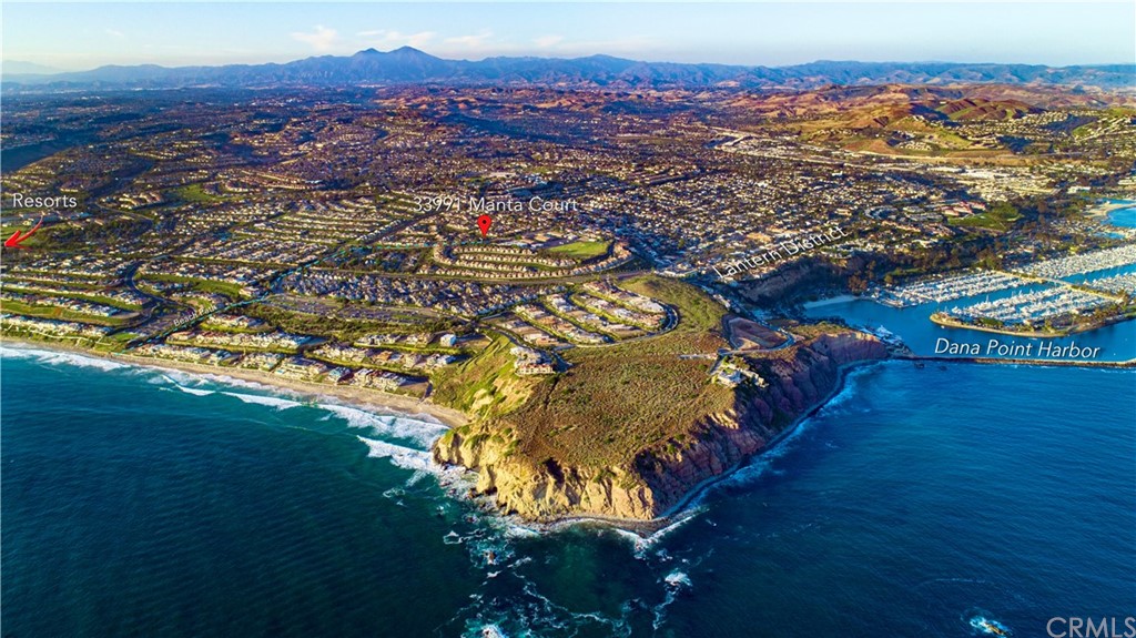 33525 Binnacle Drive Dana Point, CA 92629 - Photo 54 of 76 a view of a city with mountains in the background