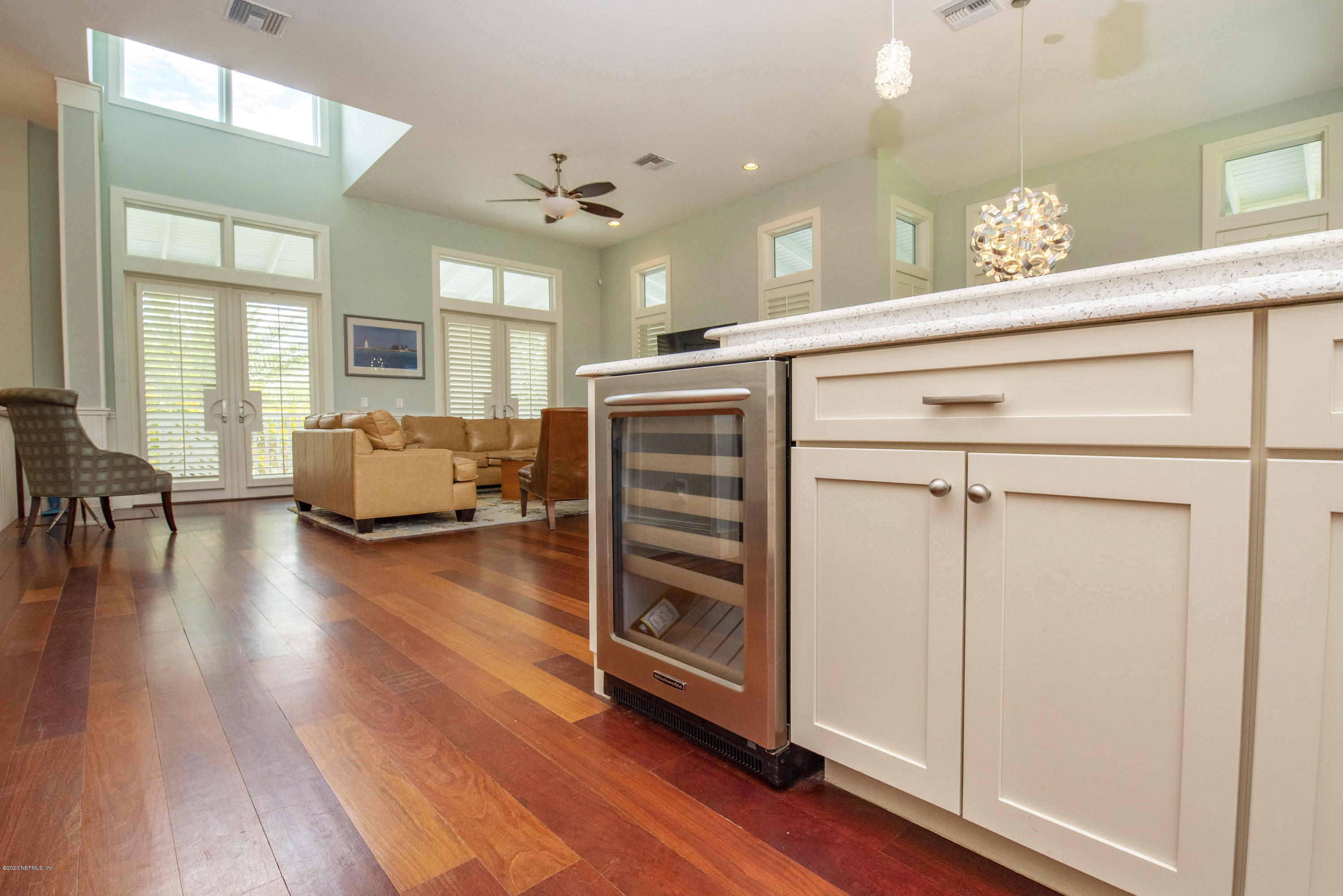 529 Barefoot Trace Circle St. Augustine, FL 32080 - Photo 17 of 62 a view of a livingroom with furniture and wooden floor