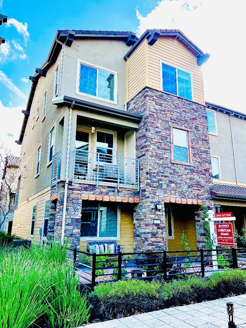 618 Zandrite Court San Jose, CA 95123 - Photo 1 of 58 a front view of a house with yellow lighting