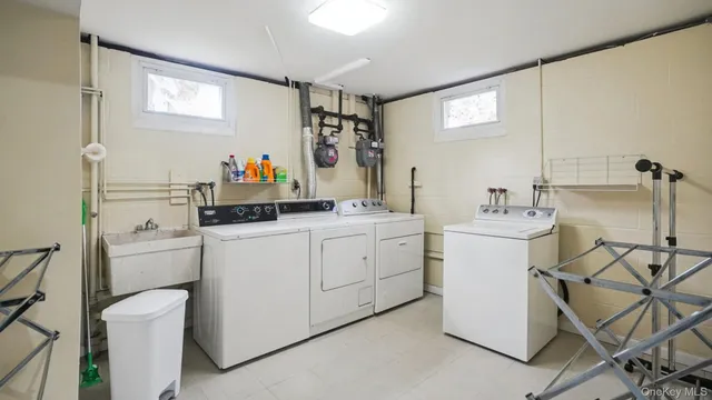 a room with storage and utility