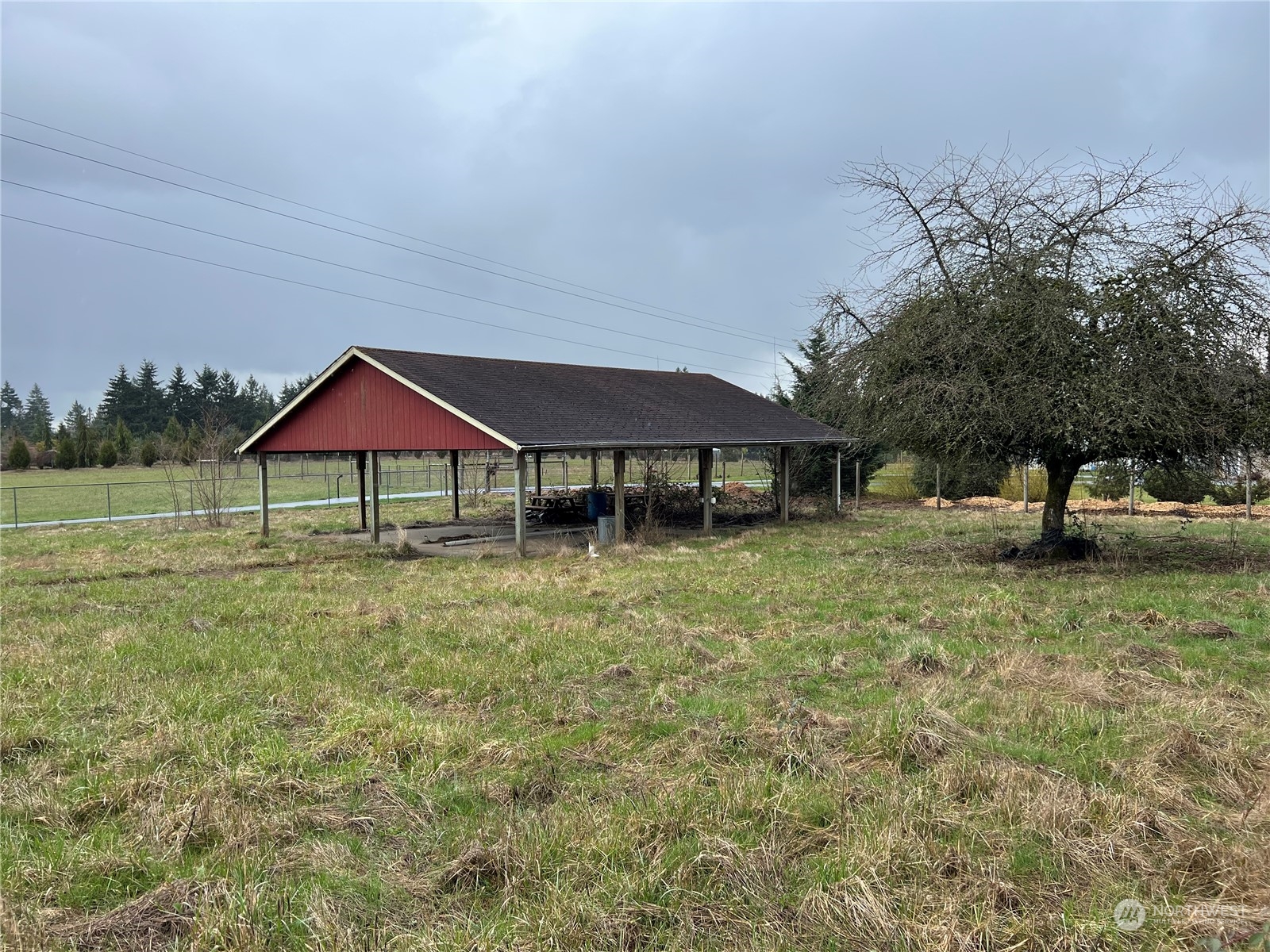 3803 Northeast 199th Street Ridgefield, WA 98642 - Photo 3 of 22 a backyard of a house with table and chairs