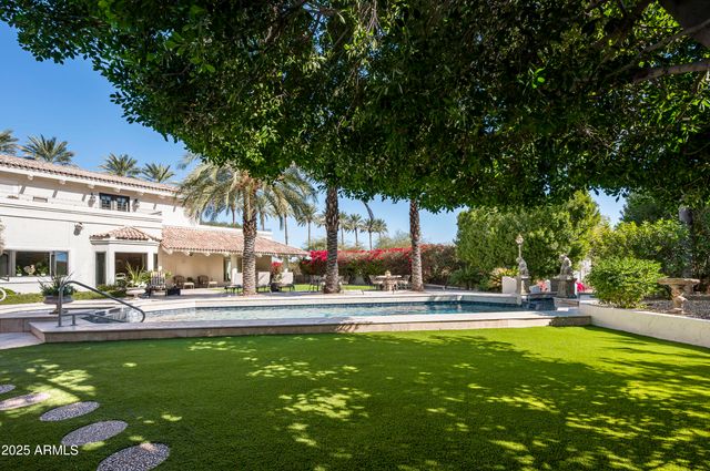 a building with trees in front of it