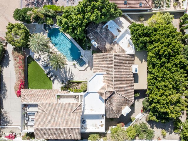 an aerial view of a city with lots of residential buildings