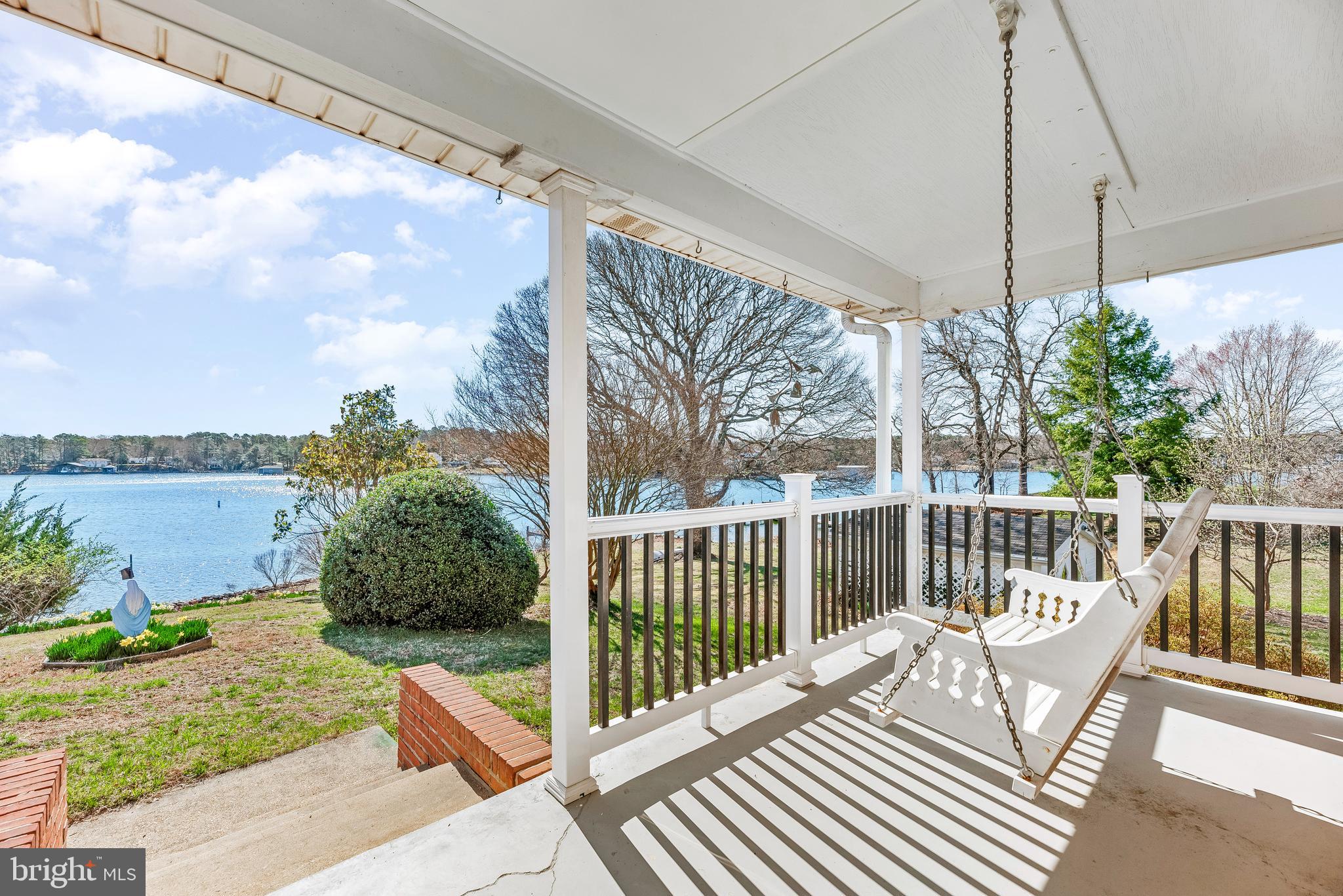 1045 Church Road Lusby, MD 20657 - Photo 8 of 25 Imagine enjoying the views from your porch swing!