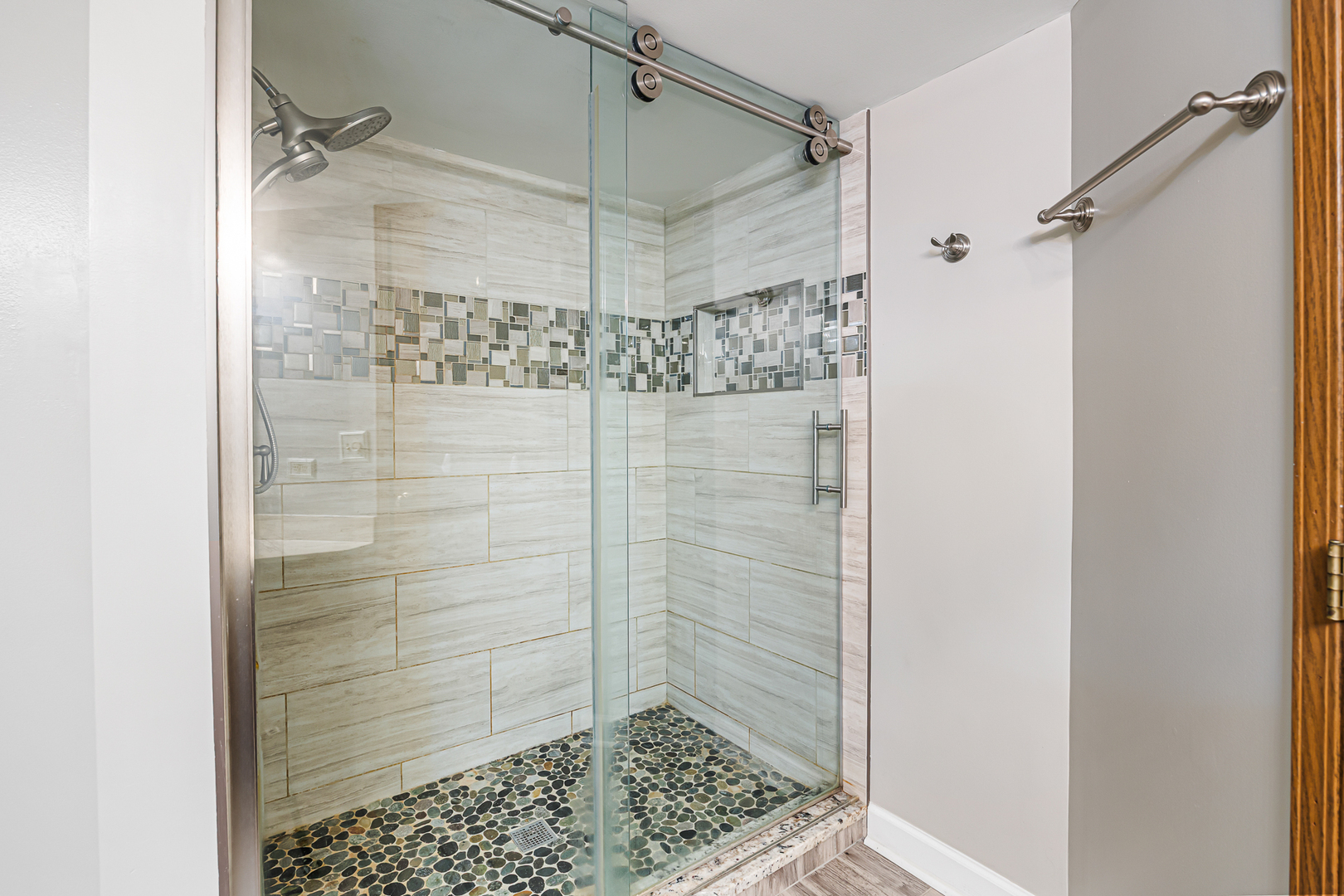 1226 Chalet Road, Unit 2102 Naperville, IL 60563 - Photo 17 of 28 a bathroom with a shower