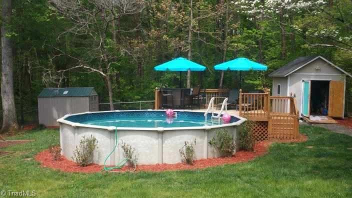 168 Hickory Tree Road Mocksville, NC 27028 - Photo 28 of 28 We snuck in a pic of the pool in summer!