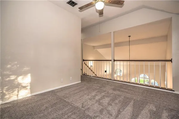 en view interior of a house an entryway and window