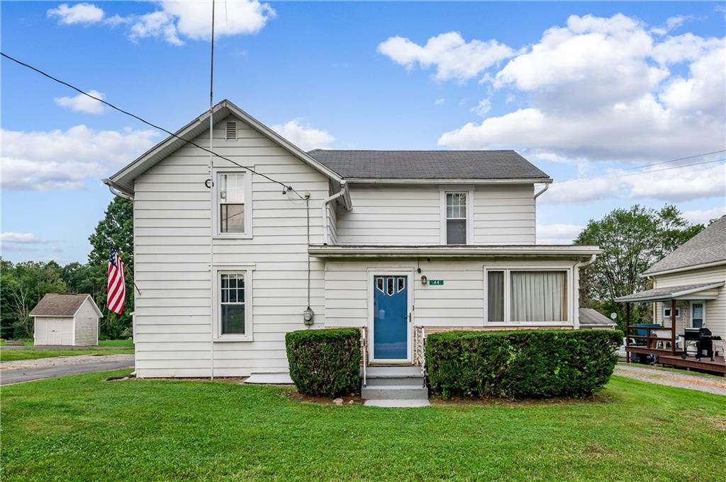 5440 Pittsburgh Road Harrisville, PA 16038 - Photo 1 of 16 a front view of a house with a yard