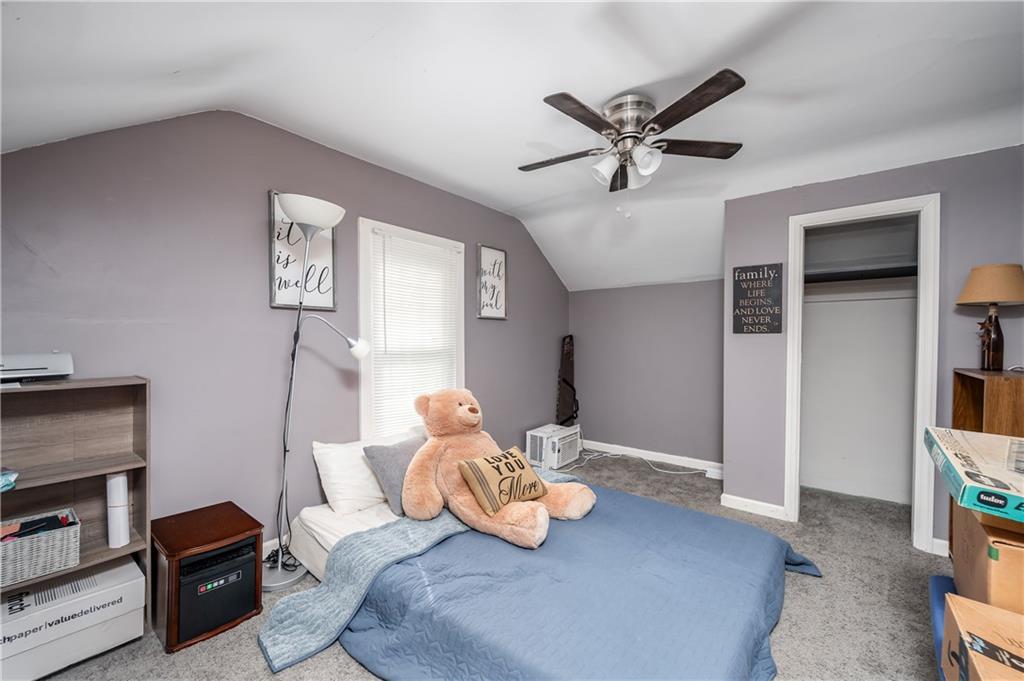 5440 Pittsburgh Road Harrisville, PA 16038 - Photo 13 of 16 a bedroom with furniture and a window