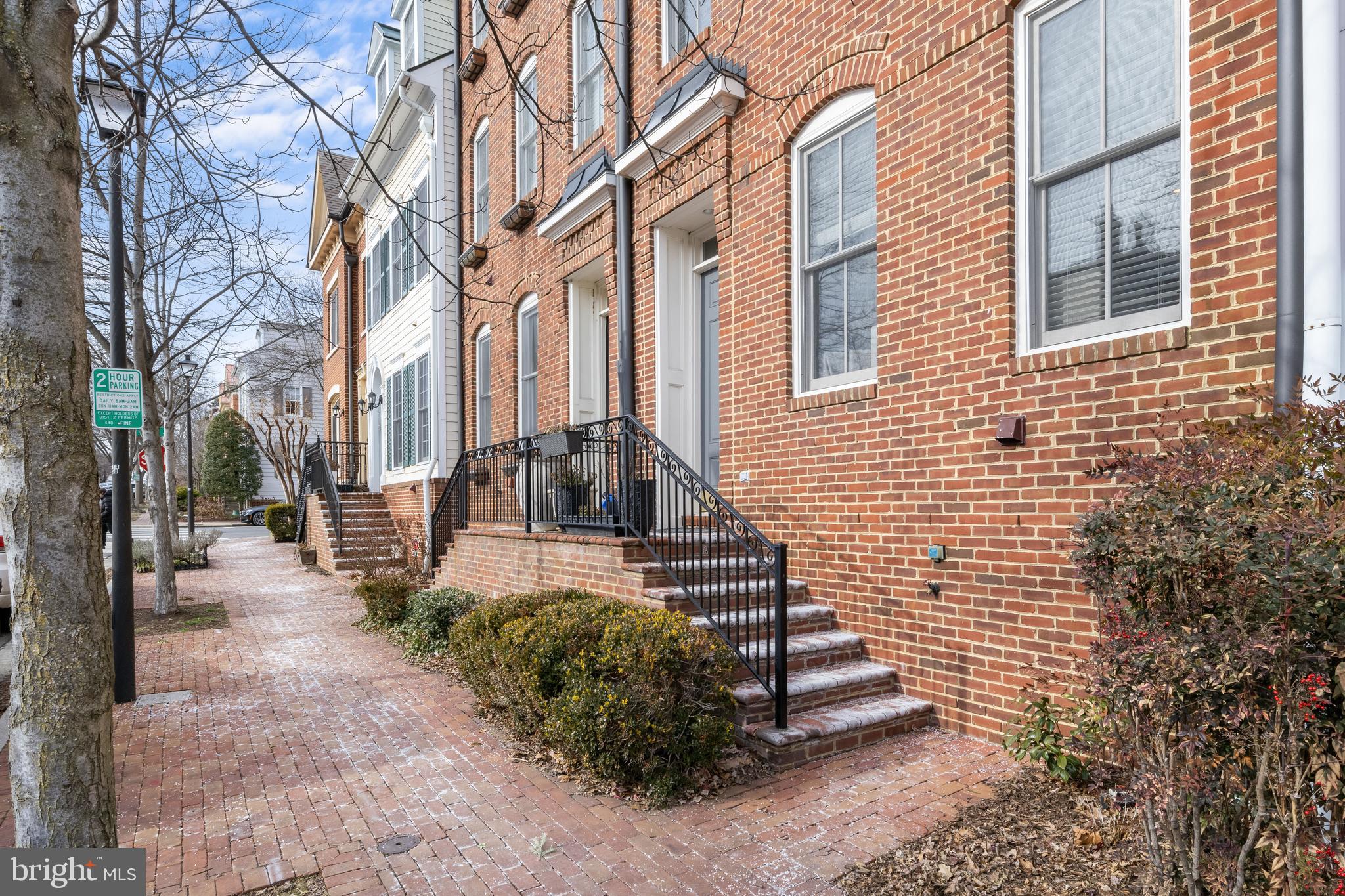 419 Princess Street Alexandria, VA 22314 - Photo 2 of 44 a view of a pathway with a house