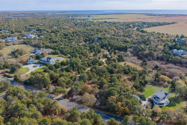 a view of a city and mountains