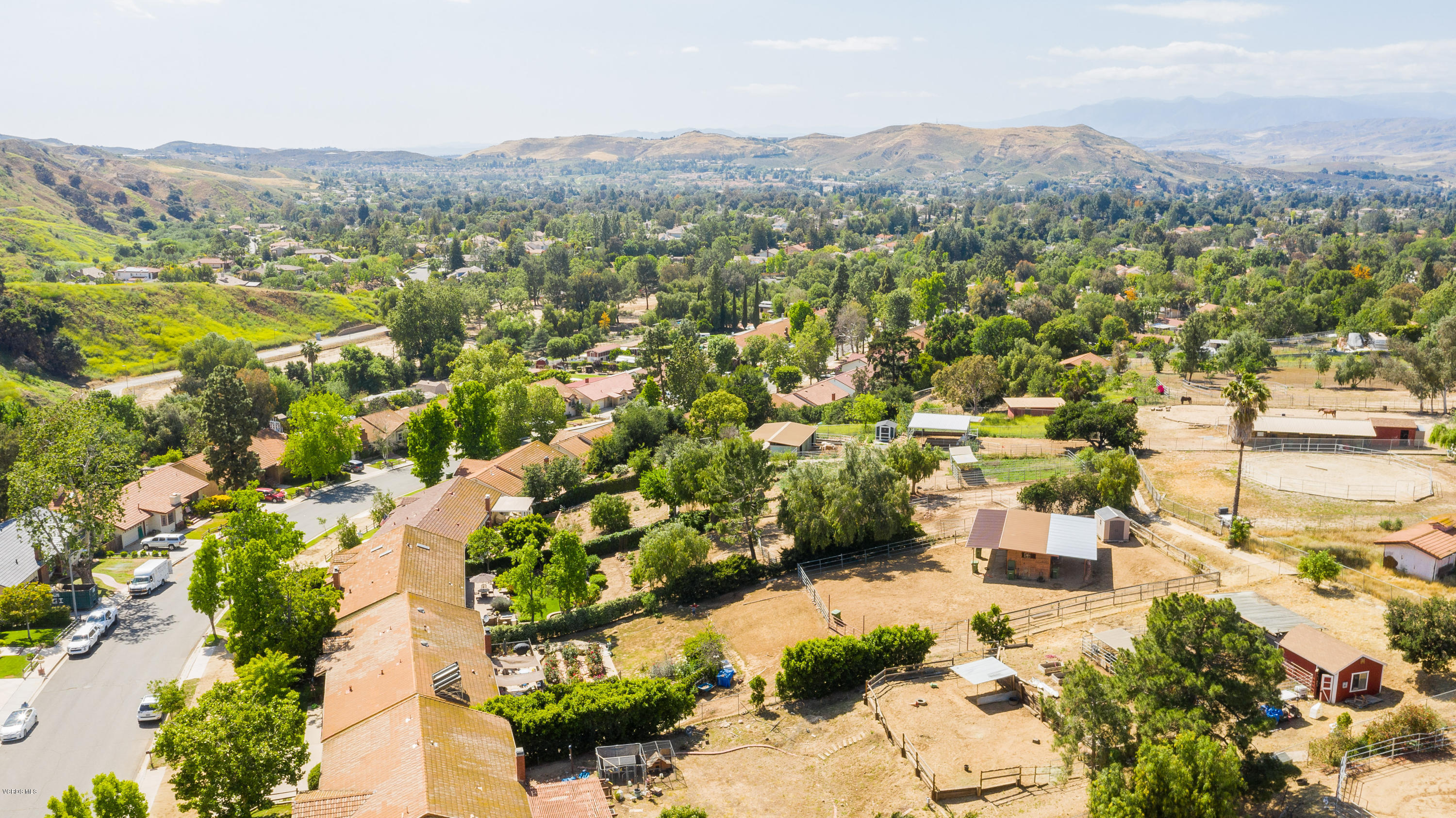 1177 Rambling Road Simi Valley, CA 93065 - Photo 56 of 56 a view of a city with a mountain