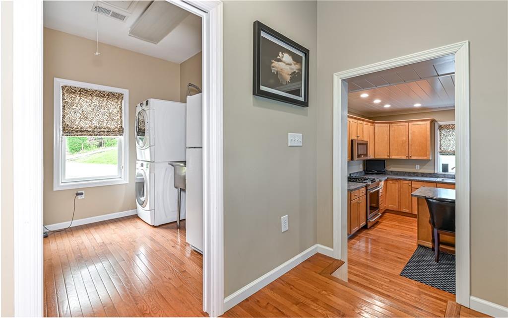 3617 Colmar Street Pittsburgh, PA 15213 - Photo 18 of 41 The 9x9 Additional Room includes a stackable Washer/Dryer ~ Sink ~ Refrigerator ~ and Double Oven!!