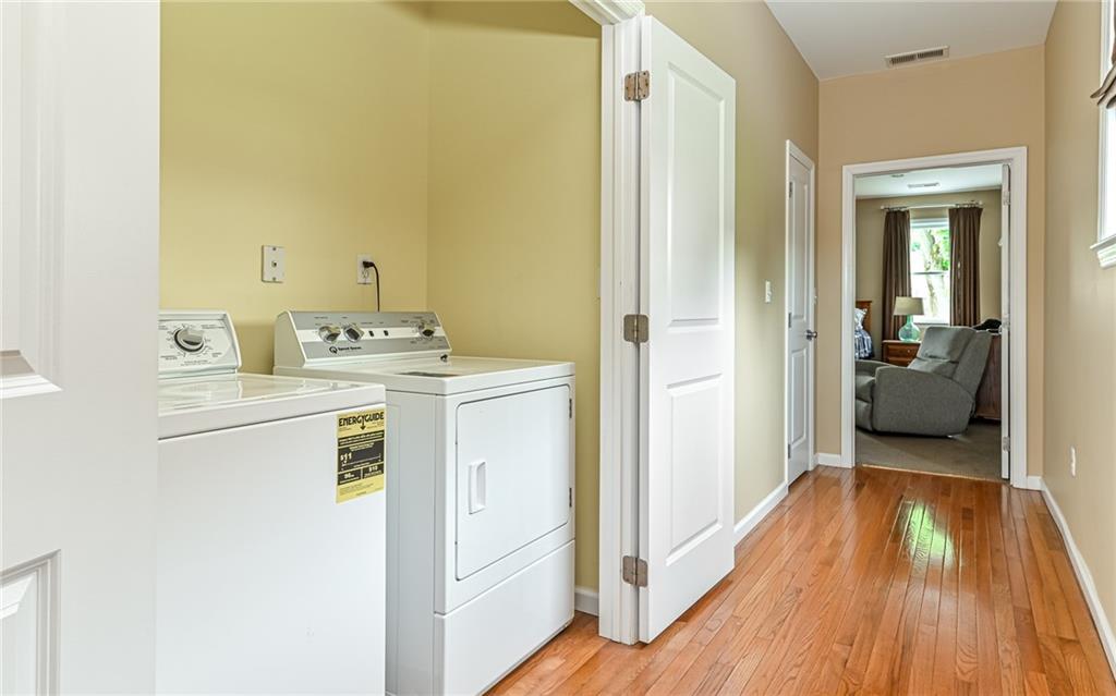 3617 Colmar Street Pittsburgh, PA 15213 - Photo 27 of 41 2nd Floor Laundry conveniently located in the Hallway between the Primary & 2nd Bedrom