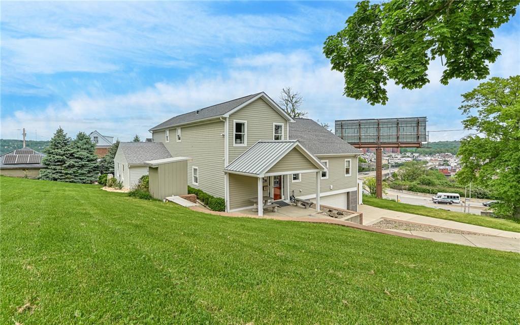 3617 Colmar Street Pittsburgh, PA 15213 - Photo 3 of 41 The Addition on the left has a Private Entrance into a large Bedroom measuring 19x11 with a Full Bath