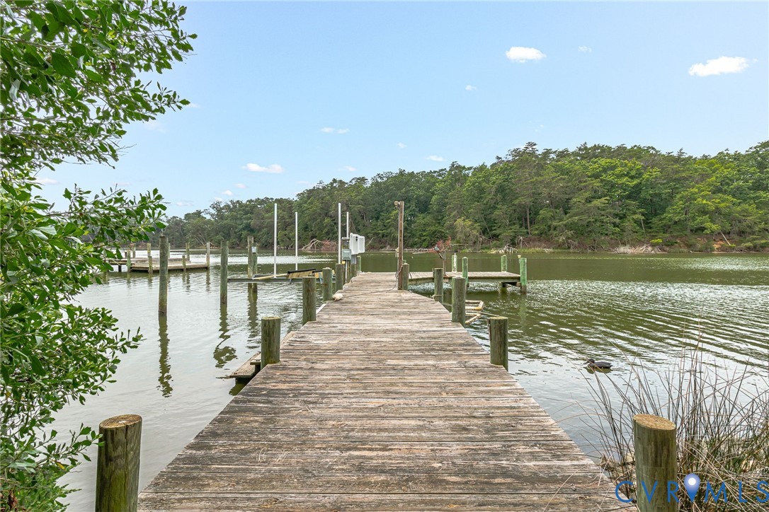 142 Bridge Lane Reedville, VA 22539 - Photo 37 of 56 a view of a lake with a large bridge