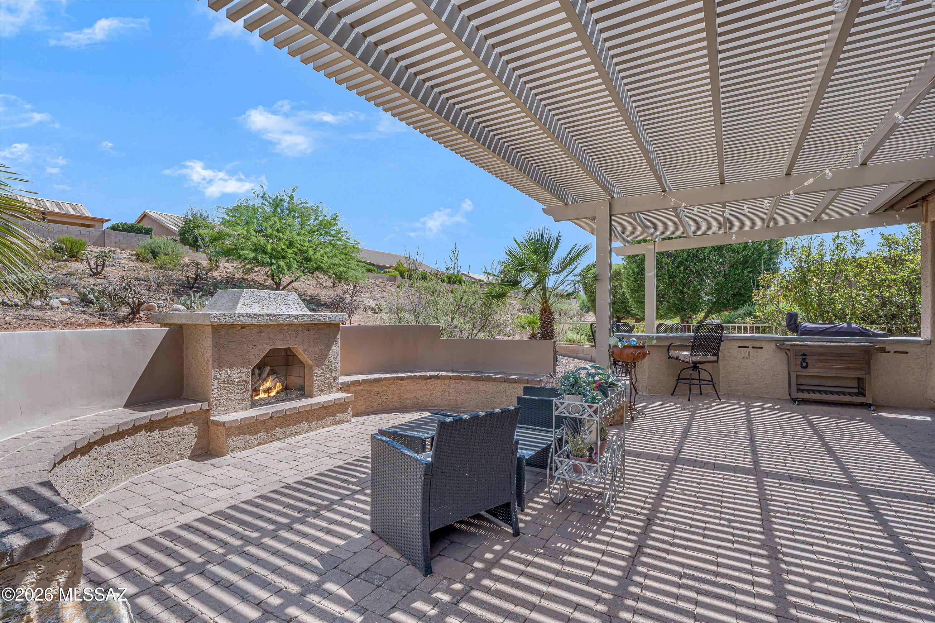 62486 East Northwood Road Tucson, AZ 85739 - Photo 39 of 50 Spacious Patio Area