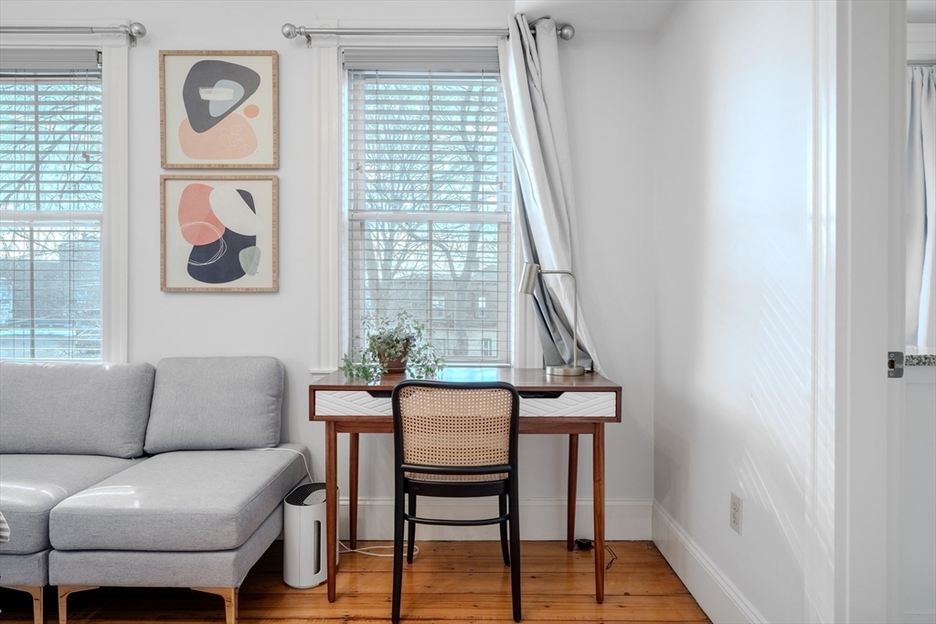 20 Porter Street, Unit 2 Boston, MA 02130 - Photo 26 of 35 a living room with furniture and a window