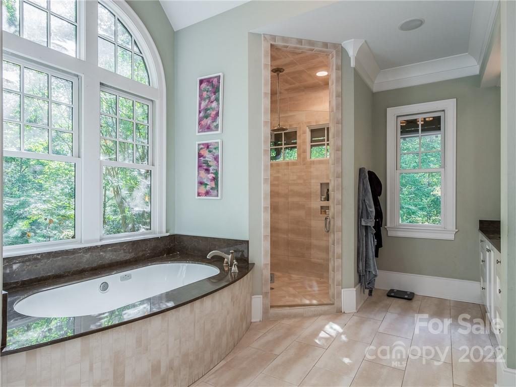 14140 Claysparrow Road Charlotte, NC 28278 - Photo 25 of 48 a view of a bathtub in a room