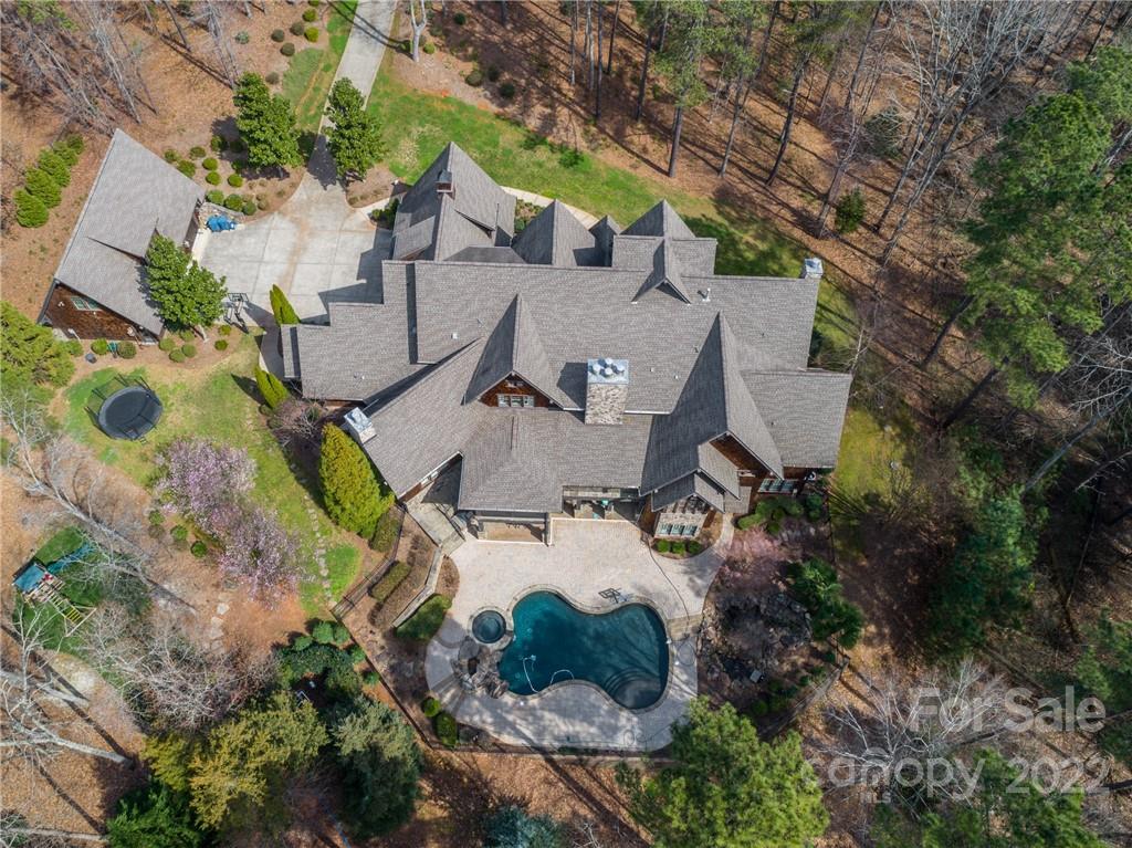 14140 Claysparrow Road Charlotte, NC 28278 - Photo 48 of 48 an aerial view of a house with outdoor space