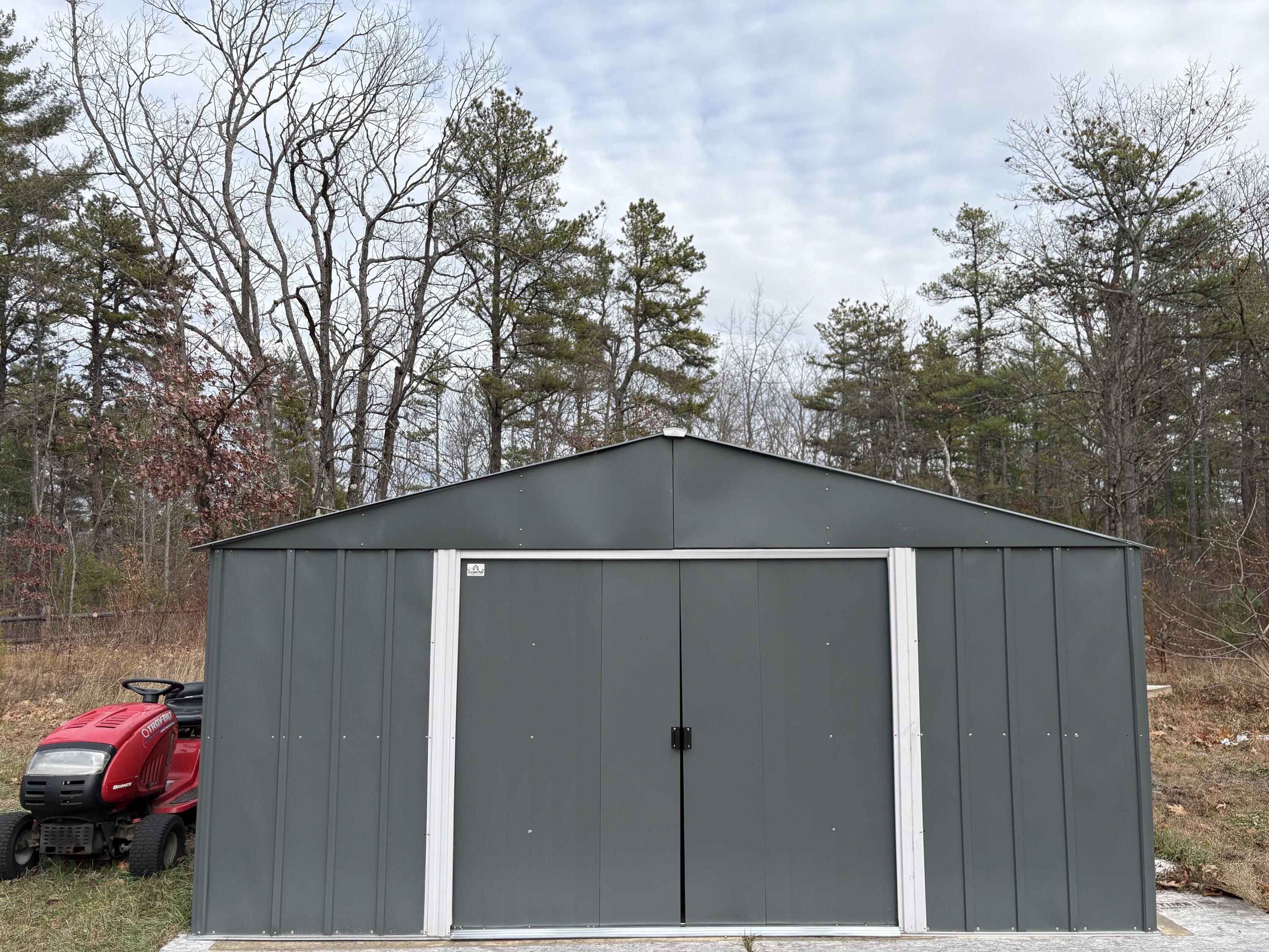 17 Gould Farm Road Hiram, ME 04041 - Photo 37 of 37 metal shed front