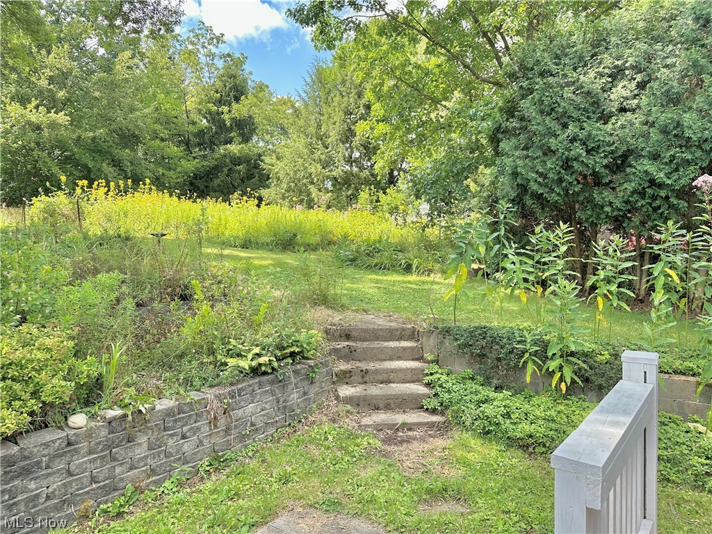 1009 Sandy Lake Road Kent, OH 44240 - Photo 35 of 35 Step to backyard with wild flowers