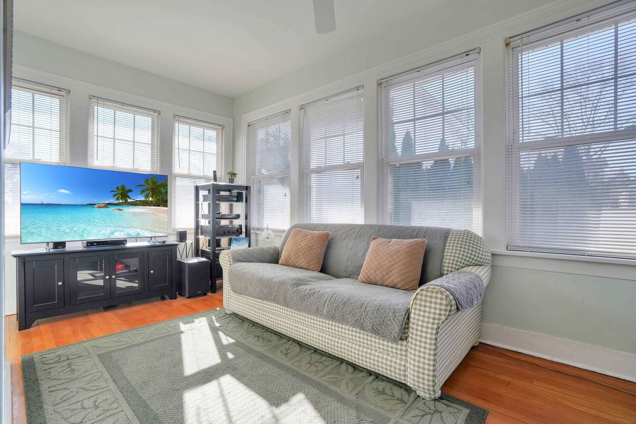 10 Lynn Court Rutherford, NJ 07070 - Photo 13 of 37 a living room with granite countertop furniture and fireplace