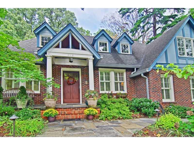 842 Yorkshire Road Northeast Atlanta, GA 30306 - Photo 1 of 1 Exterior Front.