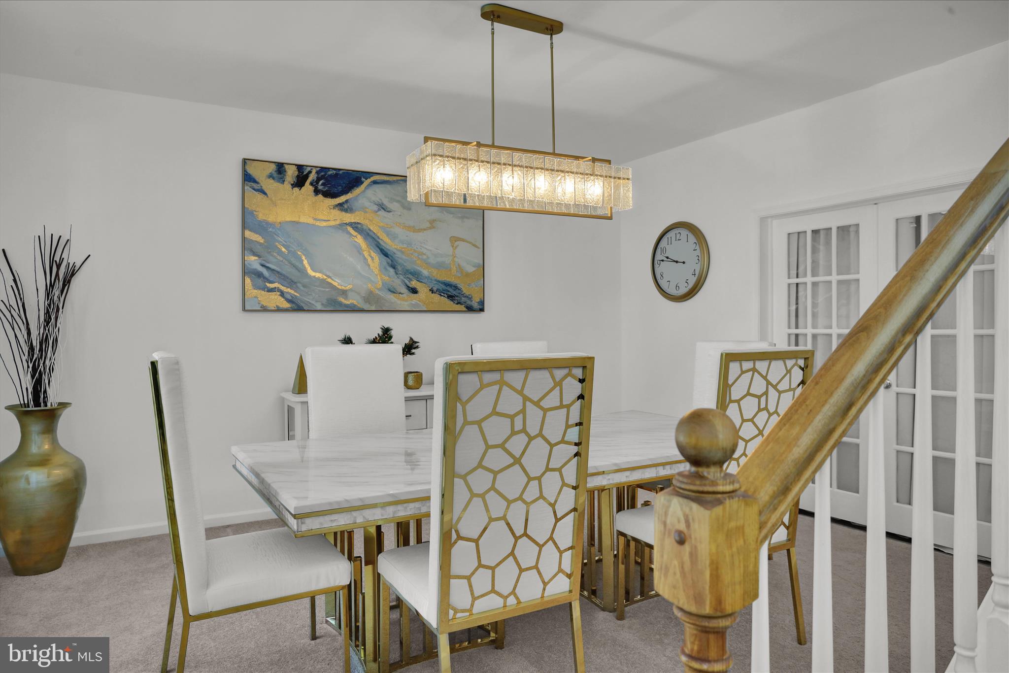 36 Hayden Circle Reading, PA 19606 - Photo 8 of 41 a view of a dining room with furniture and a chandelier