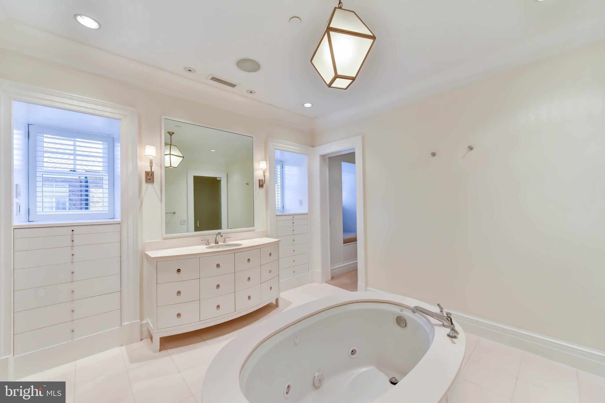 2733 Cathedral Avenue Northwest Washington, DC 20008 - Photo 24 of 36 Master Bathroom soaking tub and separate shower