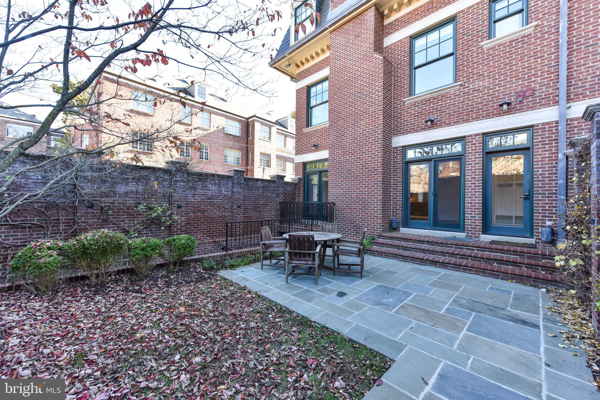 2733 Cathedral Avenue Northwest Washington, DC 20008 - Photo 34 of 36 Private Garden walled off