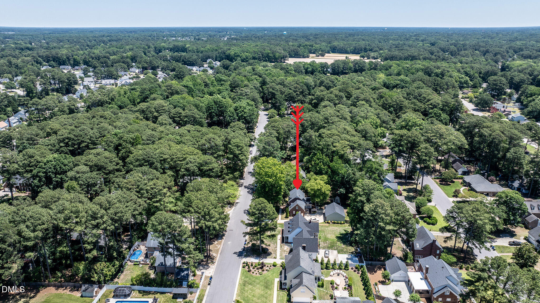 1215 Cambridge Road Northwest Wilson, NC 27896 - Photo 19 of 54 an aerial view of multiple house