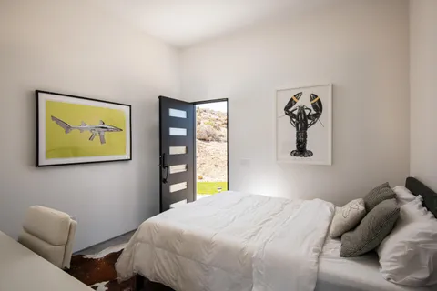 a view of a city from a balcony