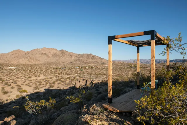 a view of city from balcony