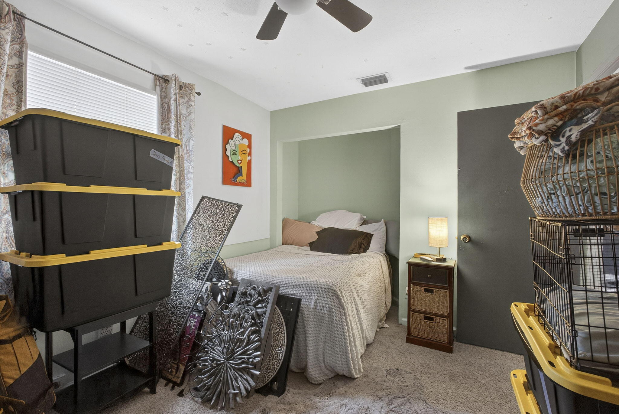 15773 85th Road North Loxahatchee, FL 33470 - Photo 36 of 75 a bedroom with a bed and a chair