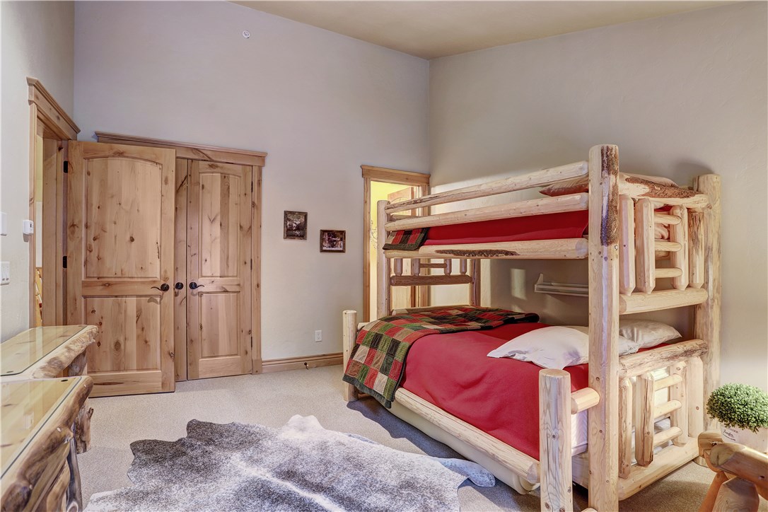 520 South Ridge Street, Unit 520 Breckenridge, CO 80424 - Photo 18 of 25 Upper Level Bedroom