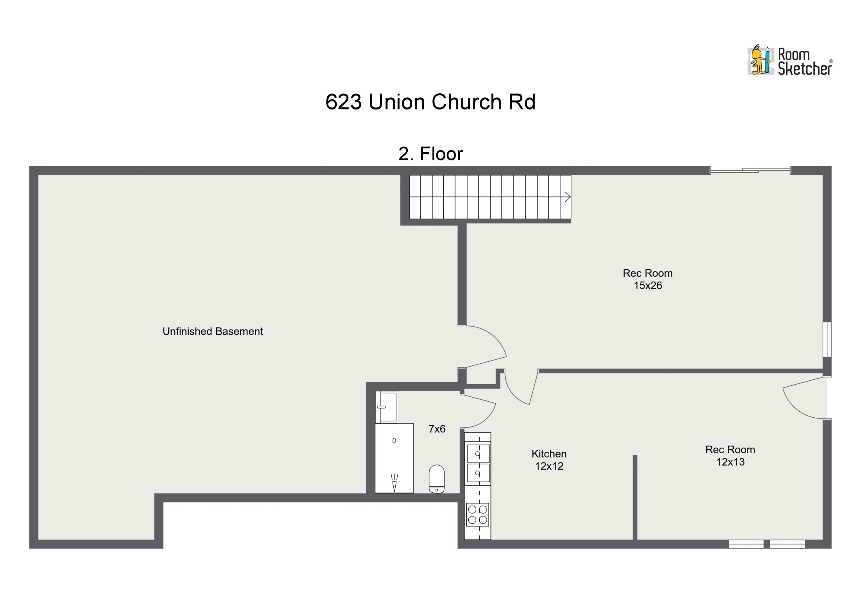 623 Union Church Road Carthage, NC 28327 - Photo 45 of 45 Union Church floorplan 2