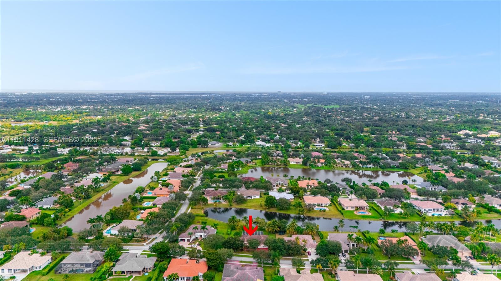 13875 Southwest 41st Street Davie, FL 33330 - Photo 62 of 62 an aerial view of multiple house