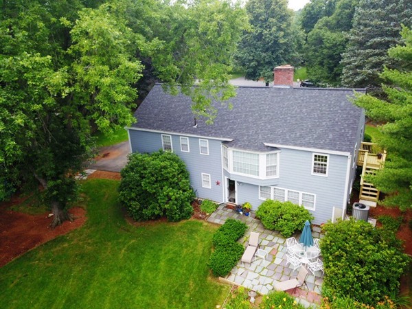 18 Griscom Road Sudbury, MA 01776 - Photo 29 of 29 front view of a house with a yard