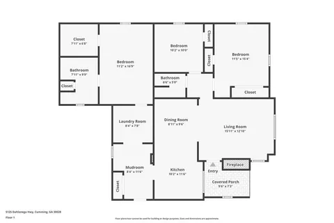 $610,000 | 5125 Dahlonega Highway, Cumming, GA 30028