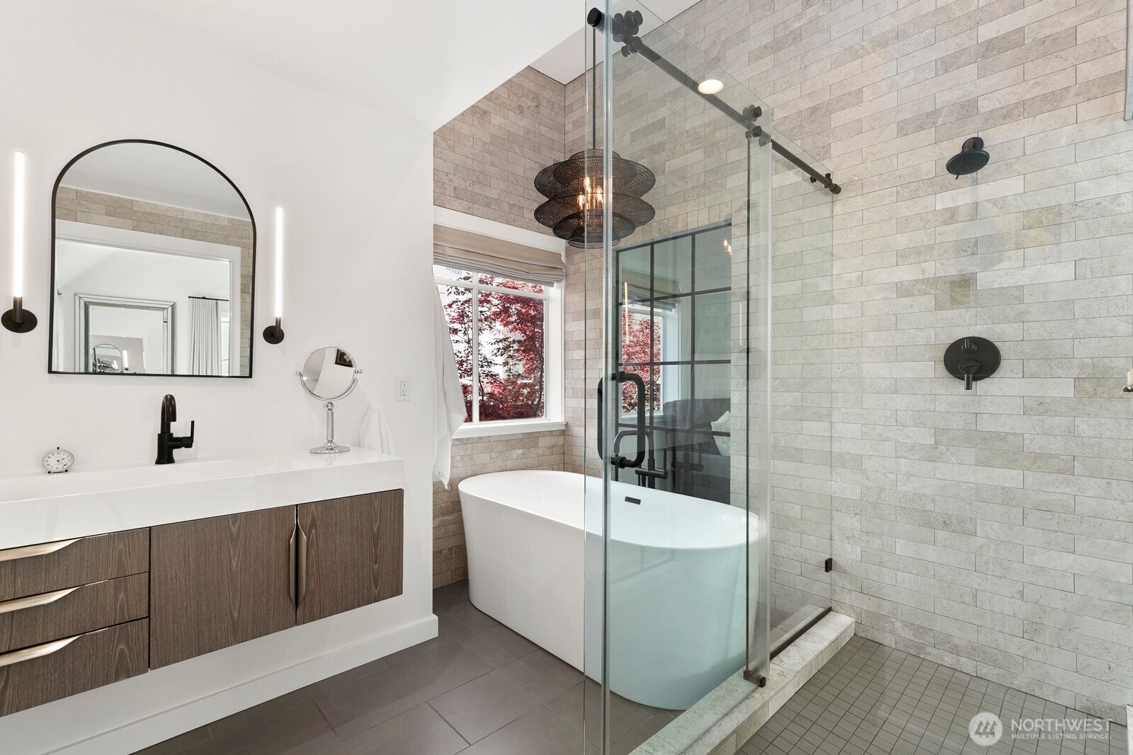 5932 California Avenue Southwest Seattle, WA 98136 - Photo 22 of 35 a bathroom with a sink mirror and a bathtub