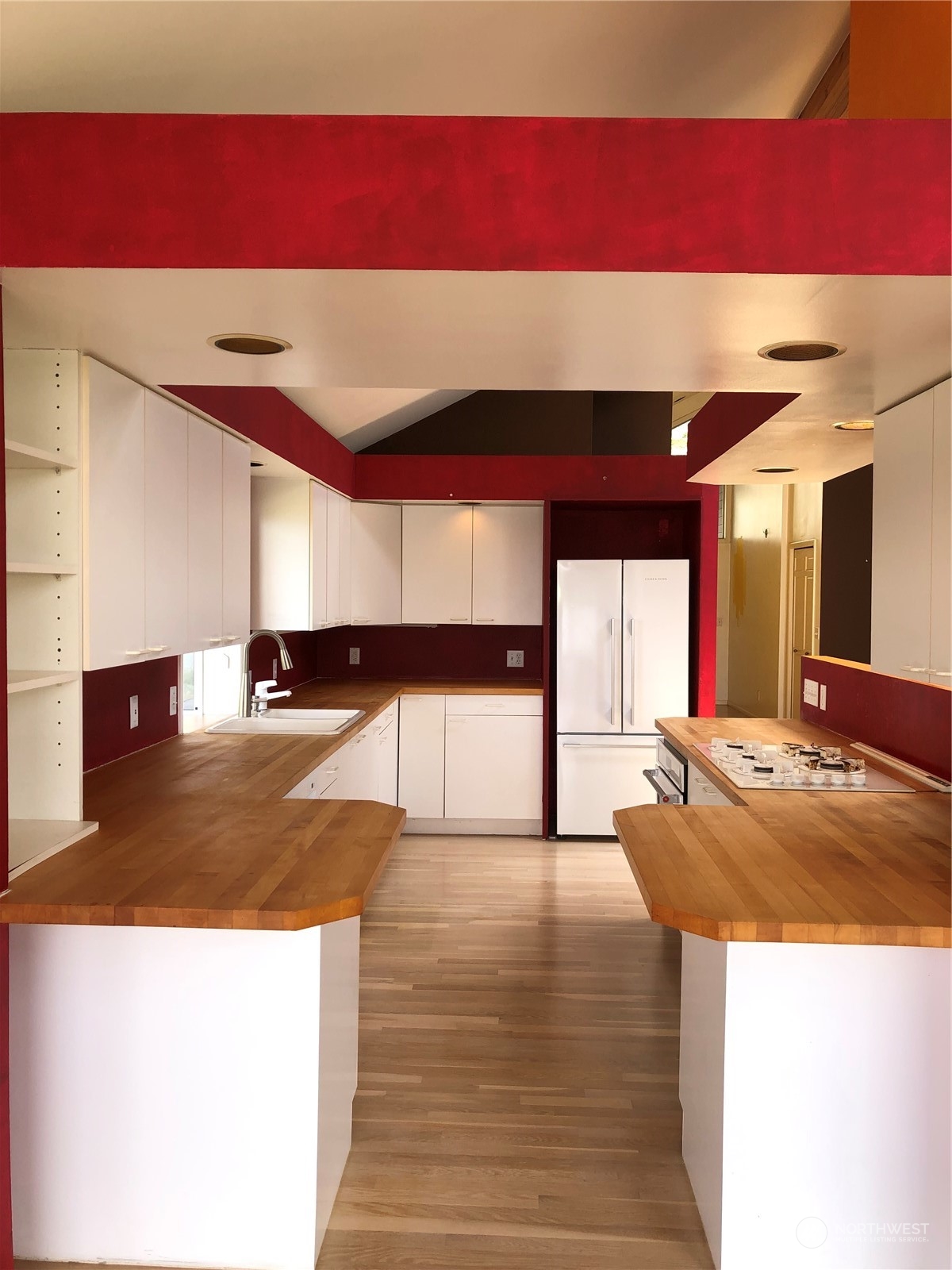 6918 Totem Beach Loop Road Marysville, WA 98271 - Photo 15 of 29 a view of kitchen with wooden floor